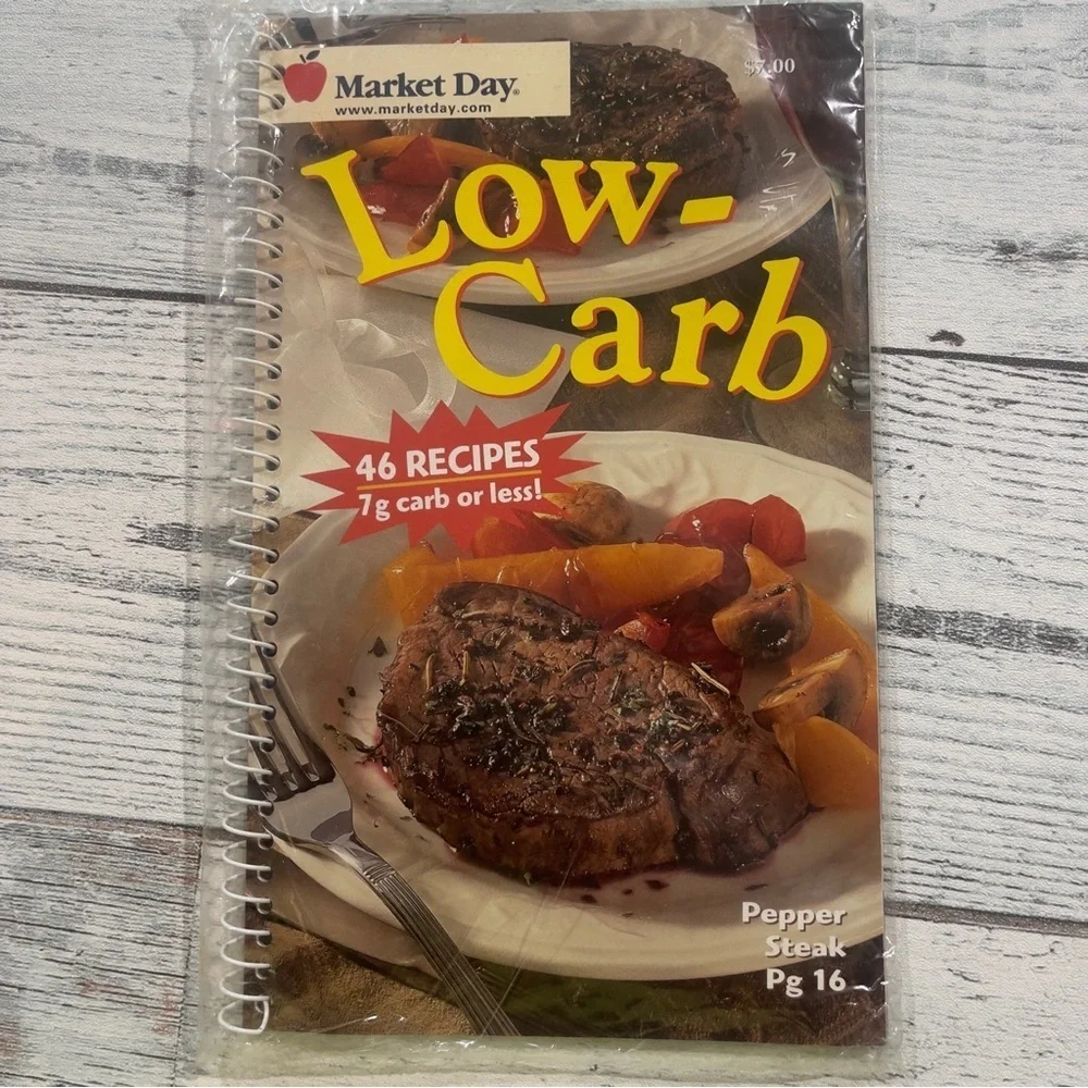 Pampered Chef Summer 2000, Campbell’s Soup 2001, Market Day Low Carb Spiral Book